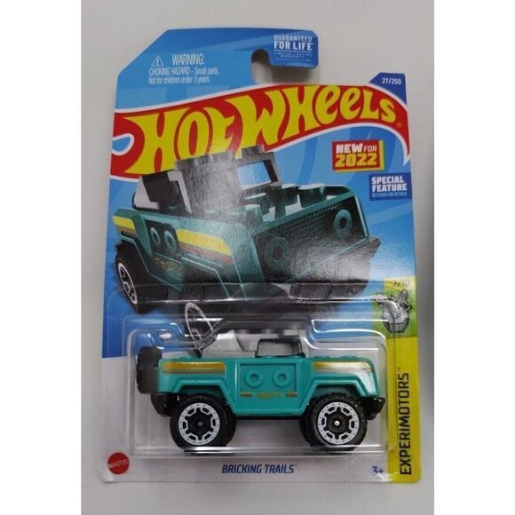 Hot Wheels Experimotors Lot Of 5 Includes 3 Lego Brick Compatible Vehicles Cool! - Picture 2 of 6